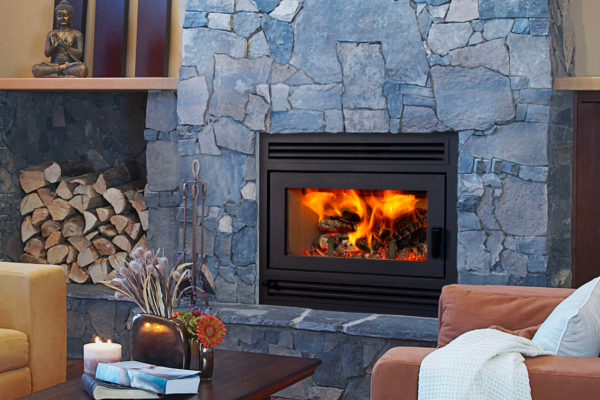 High-Efficiency Wood Fireplaces